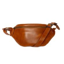 【聖誕節禮物】真皮隨行斜跨側背包-焦糖咖 聖誕 聖誕