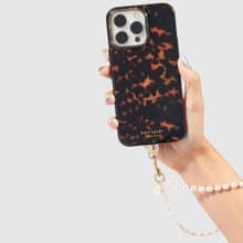 【kate spade】手機掛鍊 海洋珍珠