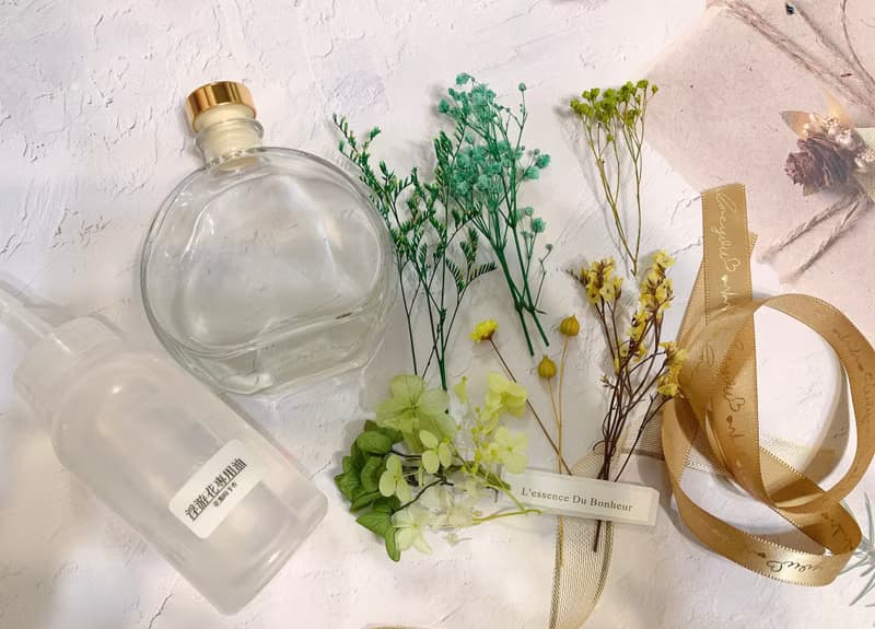 【DIY材料包】浪漫浮游花香奈兒瓶