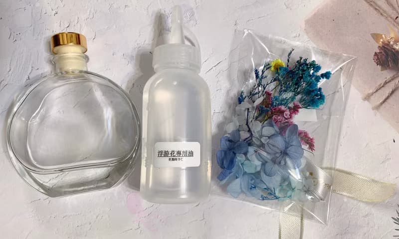 【DIY材料包】浪漫浮游花香奈兒瓶