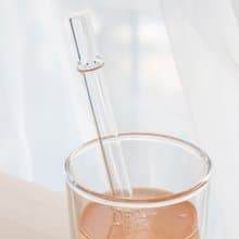 雲朵造型玻璃吸管