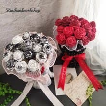 小香風奶油土花束~情人花束 告白 七夕 送禮