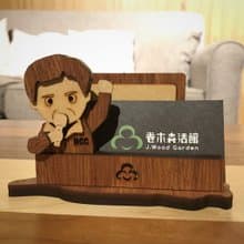 【絕版品售完不補】台灣加油 手機座 名片架 手作 DIY 木質 實用