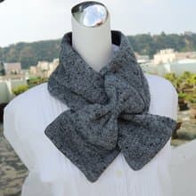 可調式短圍巾.保暖圍脖 雙面雙色 大人.小孩均適用