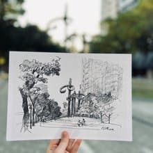 風景藝術微噴-台中草悟道系列 -草悟道雕塑