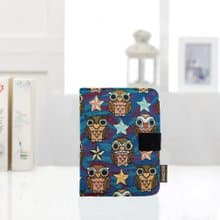 護照夾  護照套  證件包 防潑水 平織緹花 貓頭鷹夜未眠