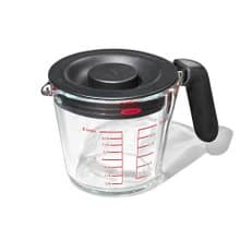 【涼夏備餐】OXO 玻璃附蓋刻度量杯0.5L