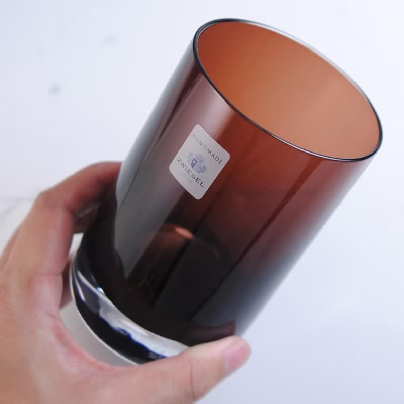 (限量1件) 358cc【德國蔡司 Zwiesel 1872】SCITA褐晶手工杯