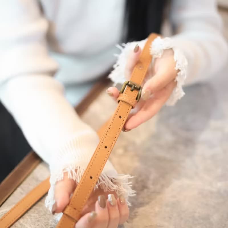 日系圓角小方包