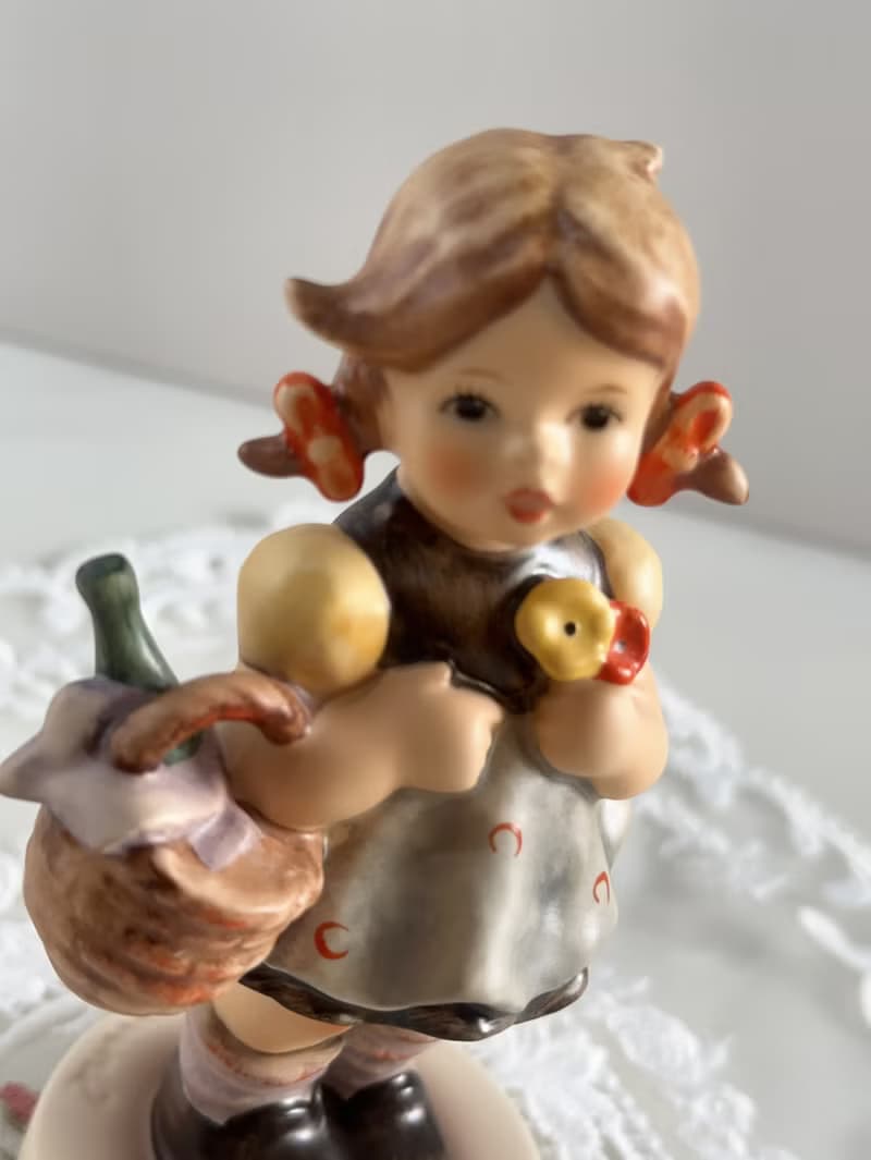 德國頂級瓷偶Hummel收藏中古手工手繪喜姆娃娃/一等品