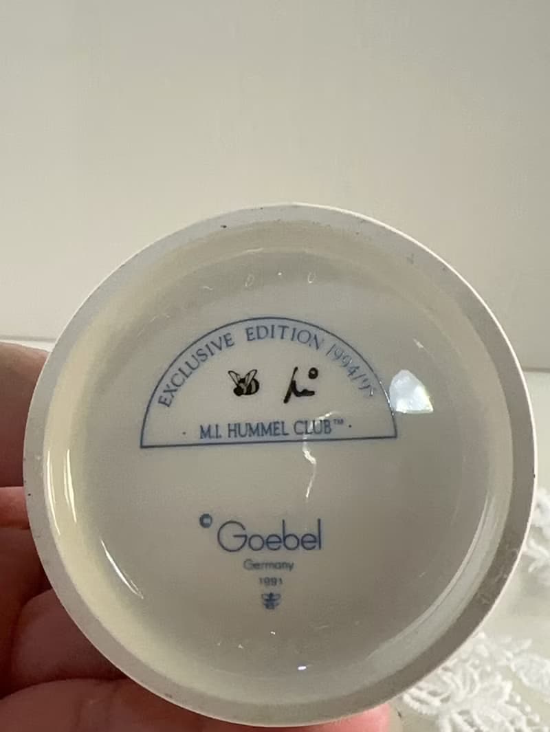 德國頂級瓷偶Hummel收藏中古手工手繪喜姆娃娃/一等品