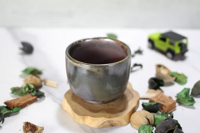 【送禮好物】120ml 柴燒 天然落灰 手拉坯茶杯 鶯歌名家葉敏祥作