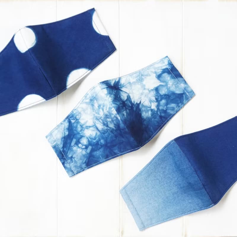 S.A x 藍染立體口罩 Macaron/ Ocean/ Ink Painting