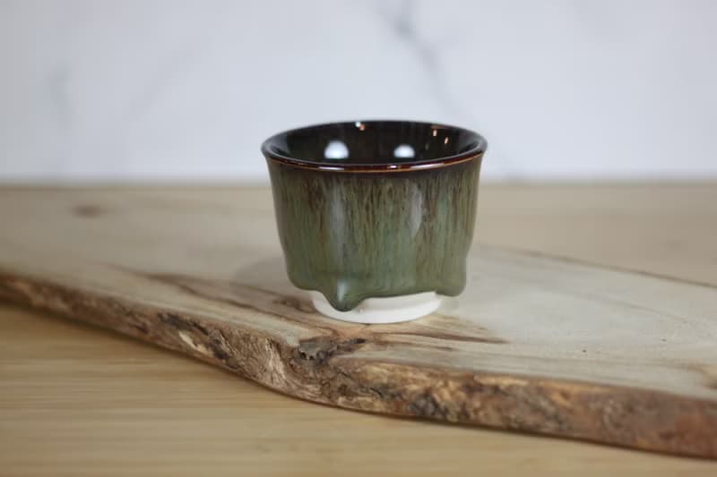 【送禮好物】60ml 天目釉 日式手工小茶杯 葉政豪作品