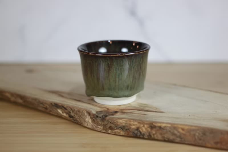 【送禮好物】60ml 天目釉 日式手工小茶杯 葉政豪作品