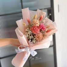 母親節花束 永生不凋康乃馨 乾燥花束