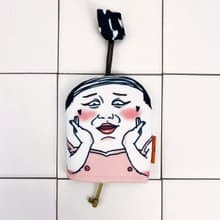 秃頭老伯 鑰匙收納包