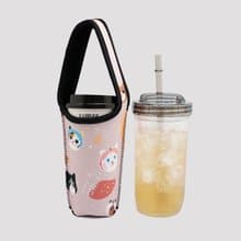 現貨BLR 環保組合 飲料提袋 梅森罐24oz 寬口 附杯蓋吸管