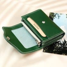 【韓國 革工作坊】Free Hot Stamp Italian Leather Colored Zipper Wallet 8 Colors
