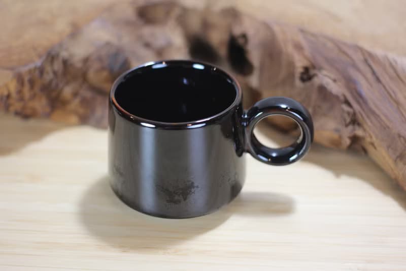 【送禮好物】80ml 鵲黑 自然釉小緣杯 咖啡分享杯 鶯歌製