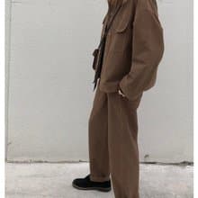 復古直筒修身羊毛寬褲 I Vintage Straight Pants