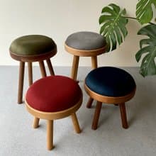 TOMO - 碰皮 /麂皮-多色/ 椅子 椅凳 餐椅 送禮 家具