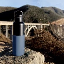 美國HYDY時尚保溫水瓶  CinCin Black系列 | 海軍藍-黑瓶 - 590ml