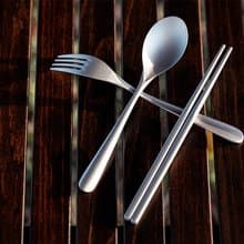 【Refine】純鈦叉匙筷