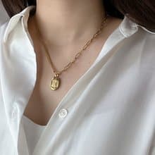 中古孤品 Celine 凱旋門 項鏈 吊墜 拉鍊扣改造 古董飾品 閨密