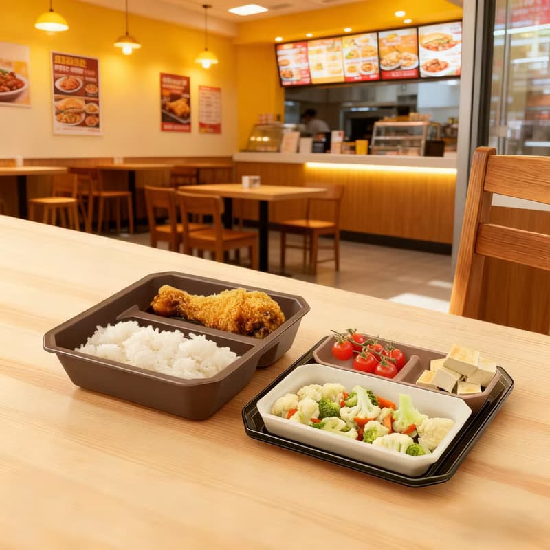 【哩皿生活】C-Bento 潔晶餐盒 耐高溫 可微波 多格便當盒 餐盒