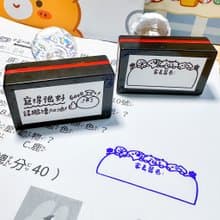 老師印章/大方型橫式印章(2.5CM*5CM)共15款