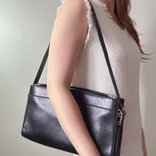 中古正品 Christian Dior 迪奧 真皮兩用包 腋下包 側背包 手提包