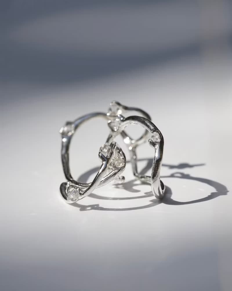 Swirl ear cuff  漩渦耳飾
