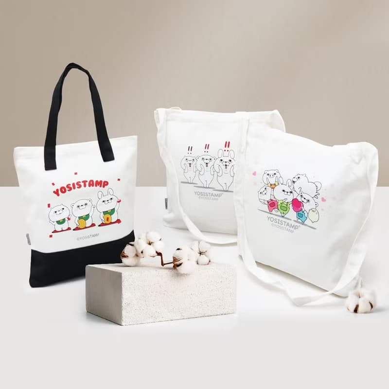禮物推薦 YOSISTAMP 呦嘻百分百摺疊傘&環保棉布