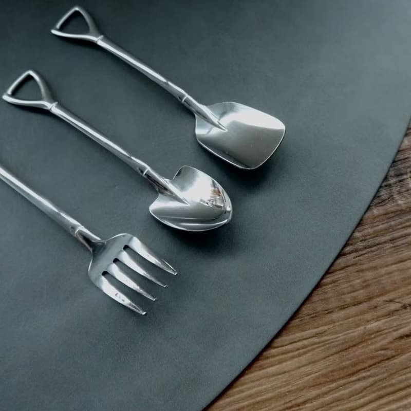 日本【SALUS 佐藤金屬】工業風鏟子餐具