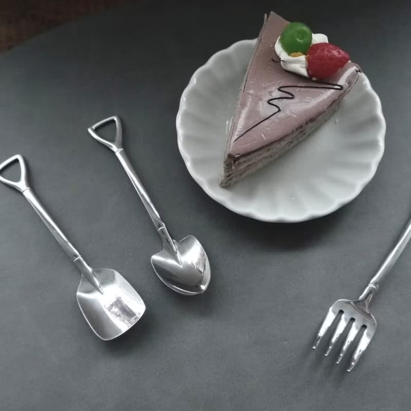 日本【SALUS 佐藤金屬】工業風鏟子餐具