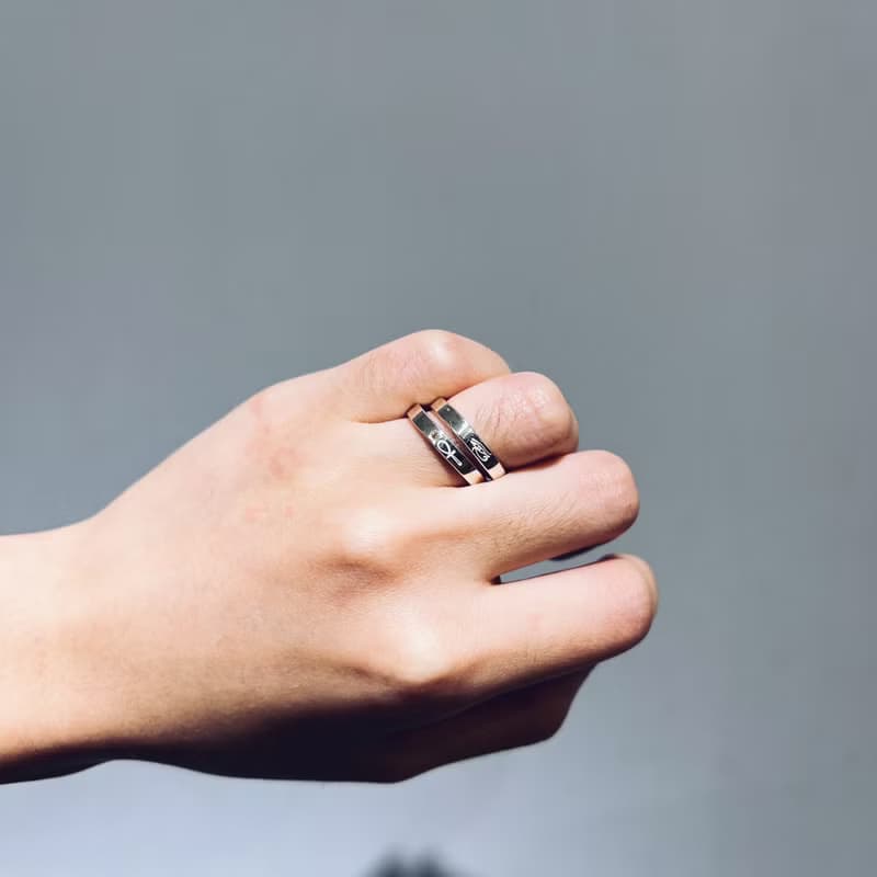 環遊世界埃及【荷魯斯之眼】古文明鋼印原創925純銀手工銀戒尾戒