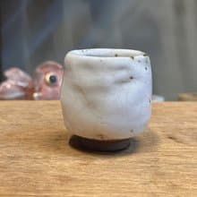 白志野鎏金凝香杯2號-余華宇老師-手工製作-容量約100cc