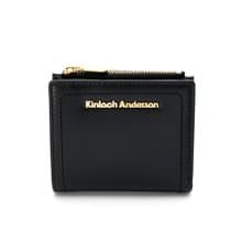 【Kinloch Anderson】Carol 壓扣短夾-優雅黑