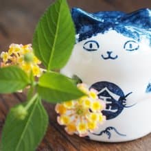 【金來貓】祝福花器 / 招財擺飾 / 可插乾燥花