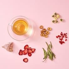 【食在美好】潤顏飲4.7g10入 紅棗 枸杞 草莓 菊花 甜菊 沖泡即飲