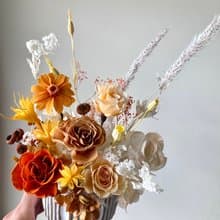 新古典黃永生盆花-新年花禮/南投草屯開幕入厝禮/升遷/居家布置