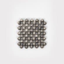 Scandi Coaster (s) /Silver Ball