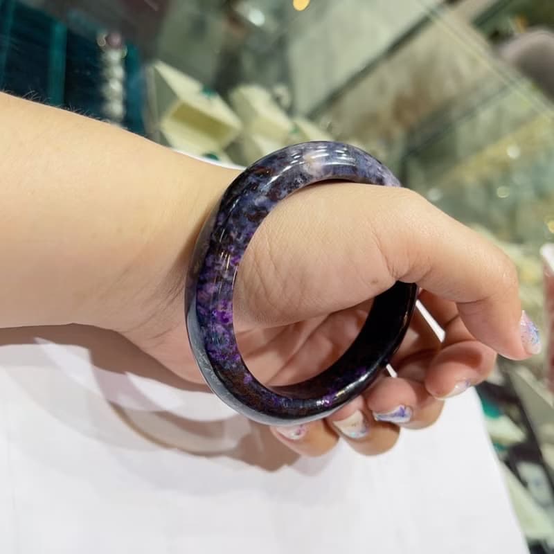 寶麗金珠寶-天然舒俱萊石手鐲