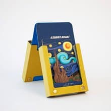 Goody Bag_立體記事本_世界名畫含梵谷星空與日本神奈川900塊兩本