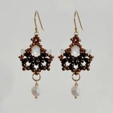 Creusa's Kingfisher Earrings jinhua克蕾烏莎翠鳥耳飾-金花茯磚