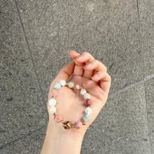 Mimis設計款 雲糖之夢 胎毛水晶手鍊