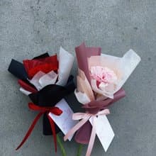 單朵永生康乃馨花束