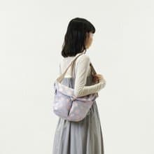 【Nature Beauty系列新品】KANCY 日常防潑水斜背包L號 (紫藤色)