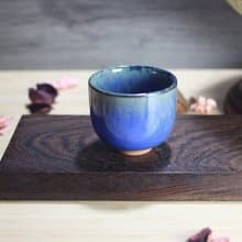 【送禮好物】90ml 天目釉 直身圓口茶杯 酒杯 鶯歌名家葉敏祥作